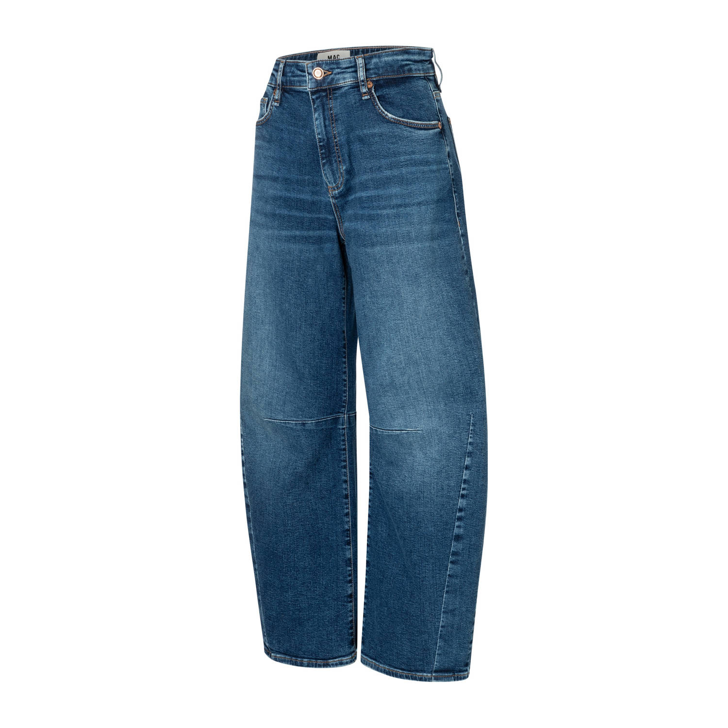 MAC barrel medium blue denim