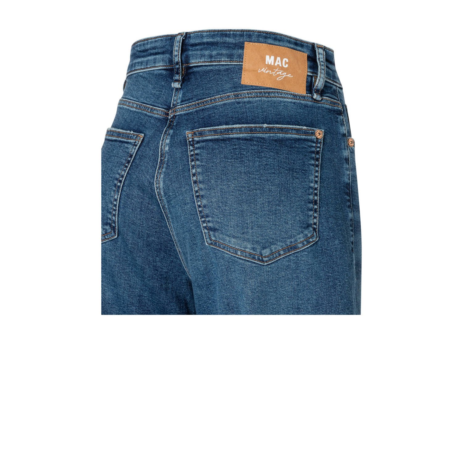 MAC barrel medium blue denim