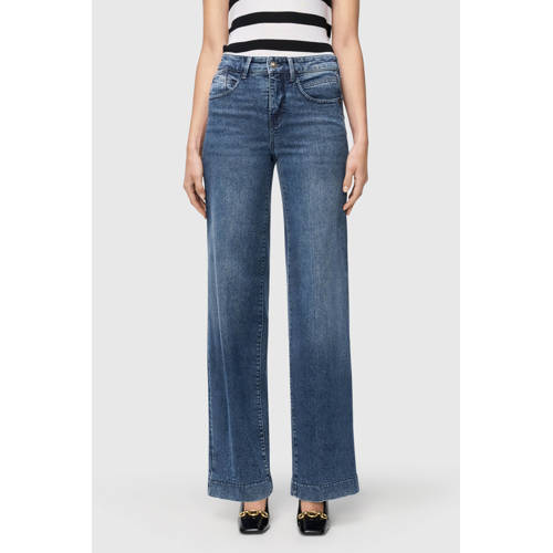 MAC straight leg jeans medium blue denim afbeelding