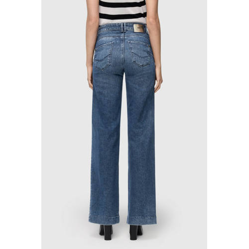 MAC straight leg jeans medium blue denim afbeelding