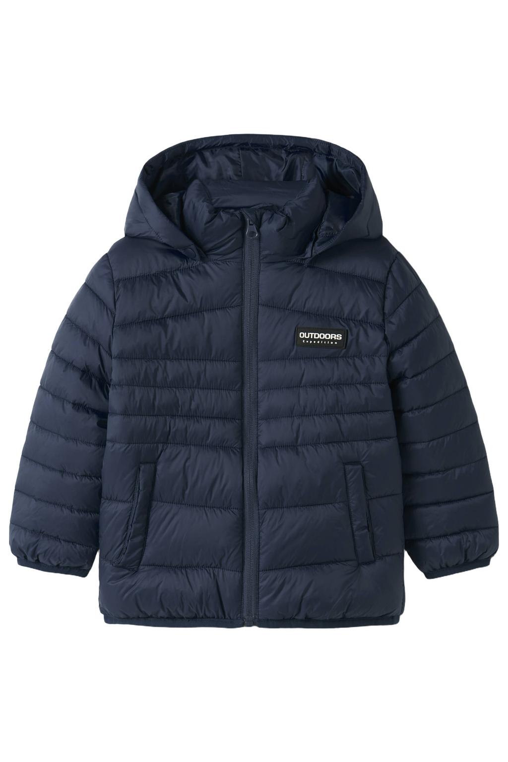NAME IT MINI gewatteerde jas donkerblauw
