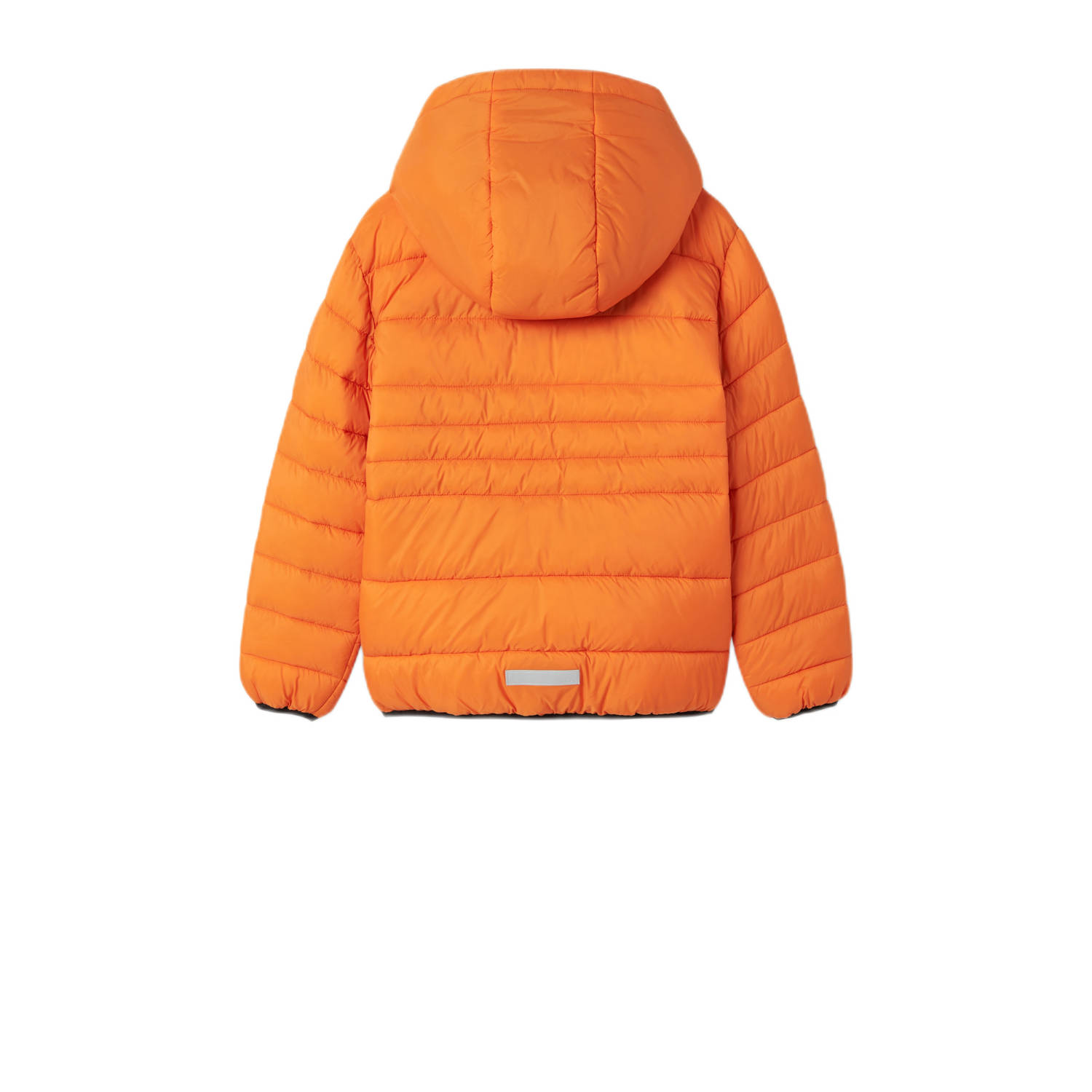 NAME IT KIDS gewatteerde jas oranje