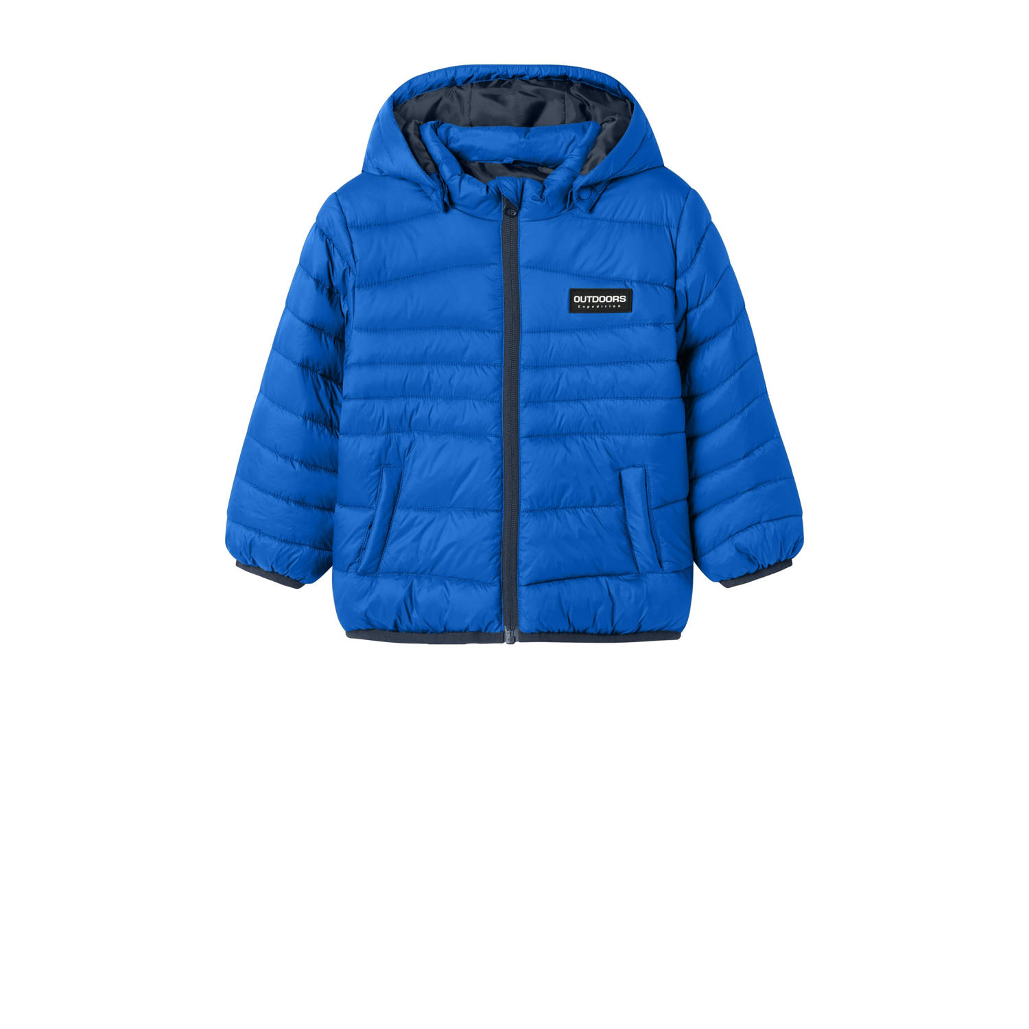NAME IT MINI gewatteerde jas blauw