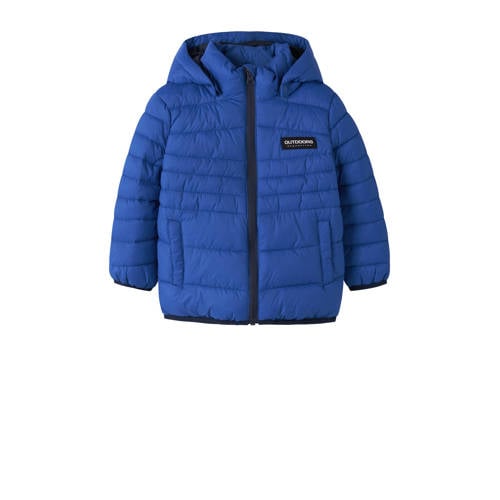 NAME IT MINI gewatteerde jas blauw afbeelding