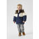 NAME IT MINI gewatteerde jas donkerblauw