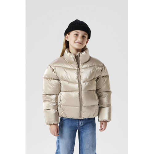 NAME IT KIDS gewatteerde jas goud afbeelding