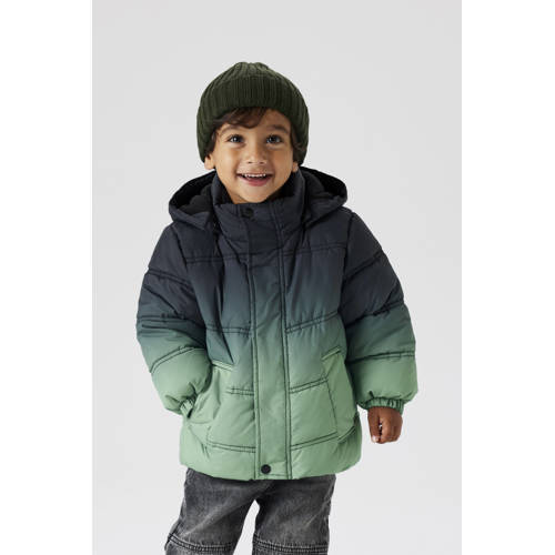 NAME IT MINI gewatteerde jas groen afbeelding