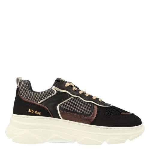 Red Rag chunky suède sneakers zwart afbeelding