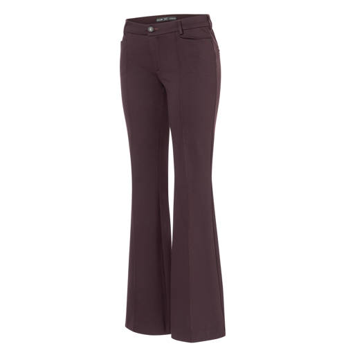 MAC flared jeans donkerpaars afbeelding