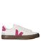 Veja leren sneakers wit/roze