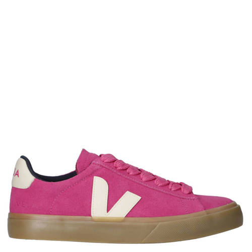 Veja Campo Bold suède sneakers roze afbeelding