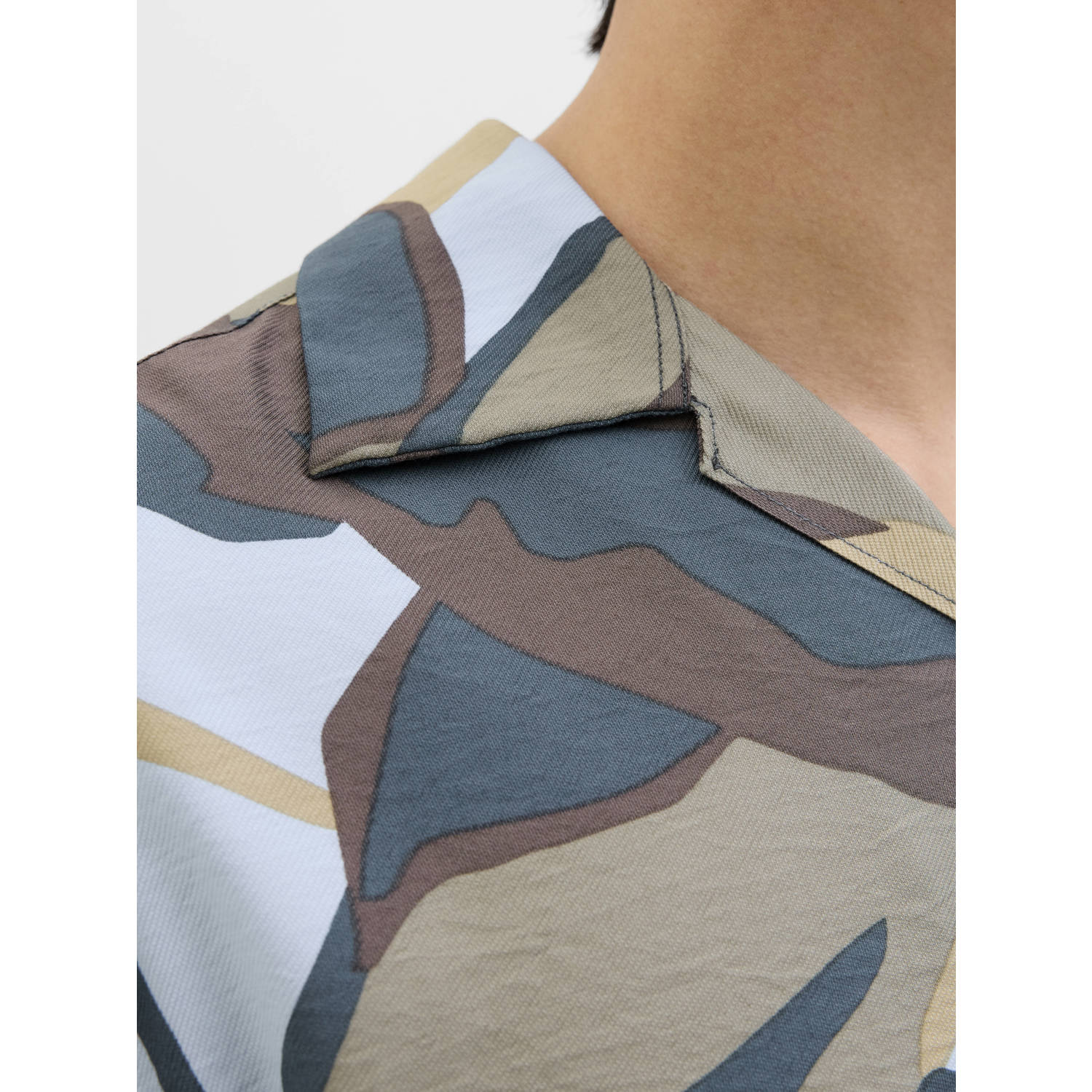 JACK & JONES PLUS SIZE casual overhemd multi