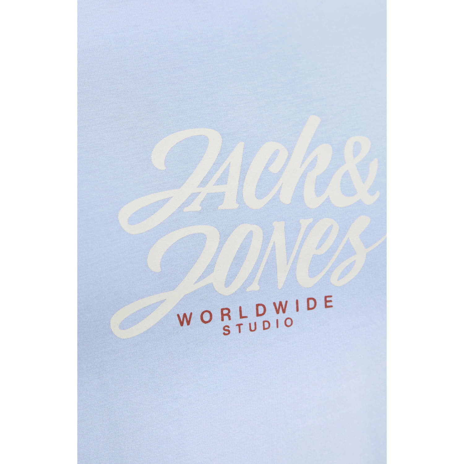 JACK & JONES PLUS SIZE T-shirt lichtblauw