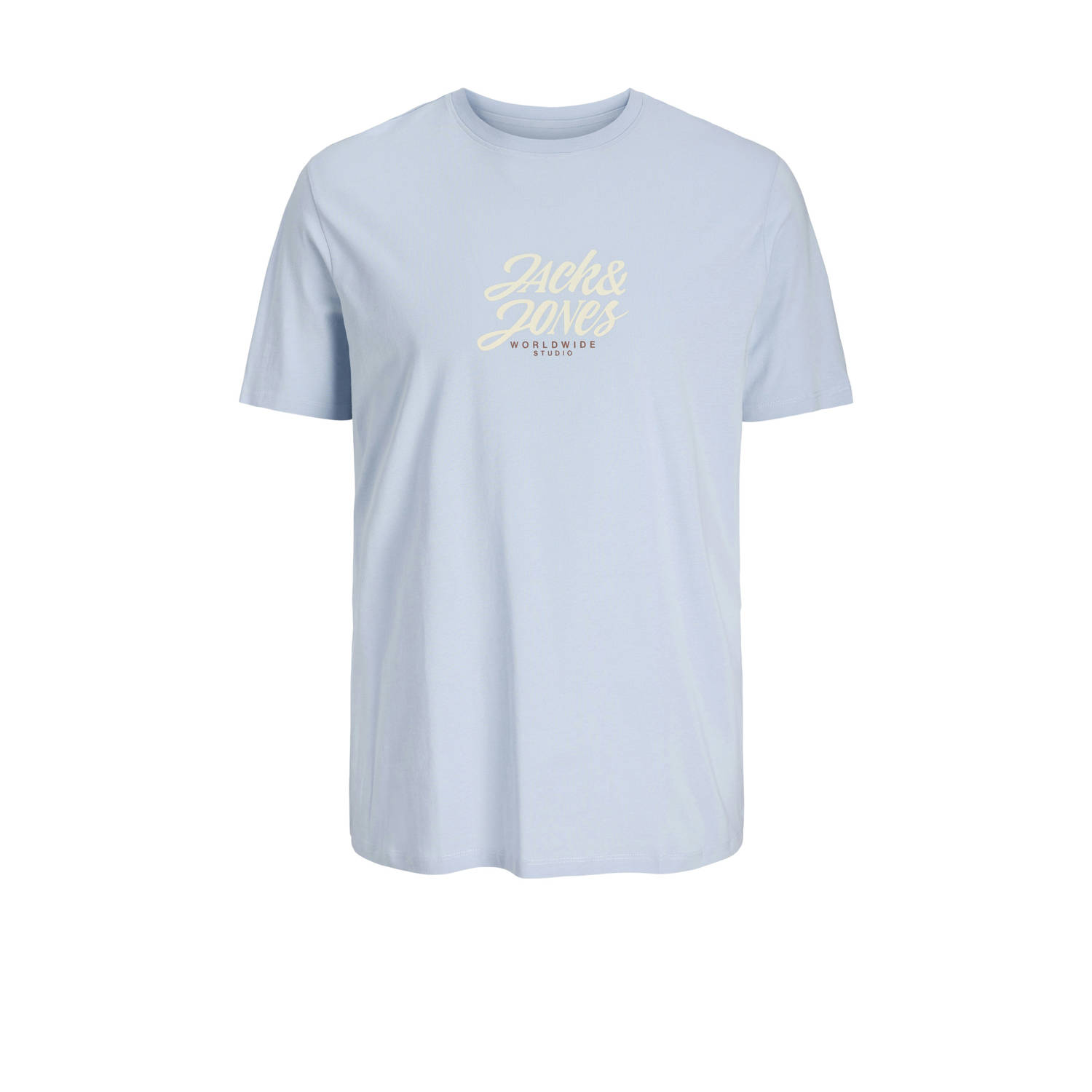 JACK & JONES PLUS SIZE T-shirt lichtblauw