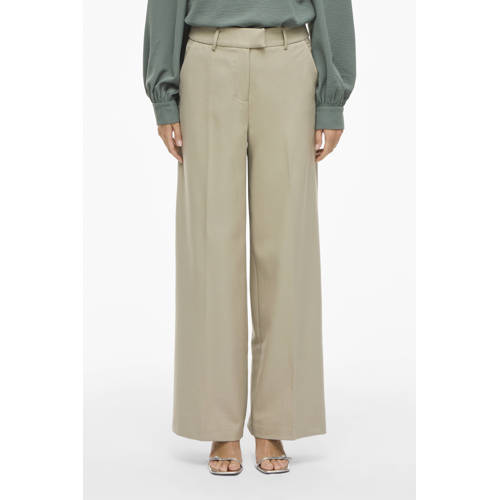 VILA wide leg high waist pantalon afbeelding