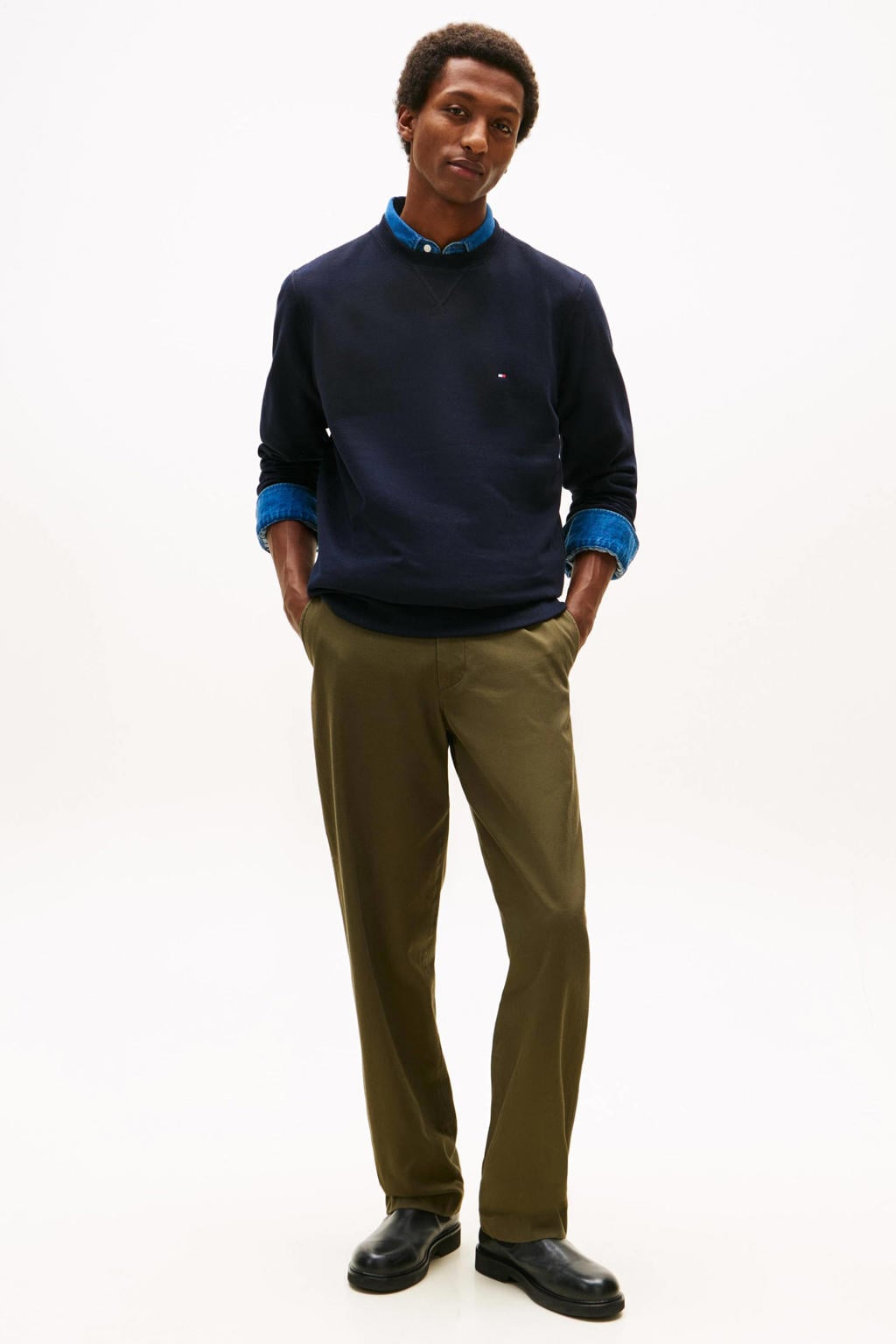 Tommy Hilfiger sweater donkerblauw