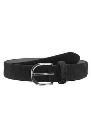 pony hair riem CARNORA zwart