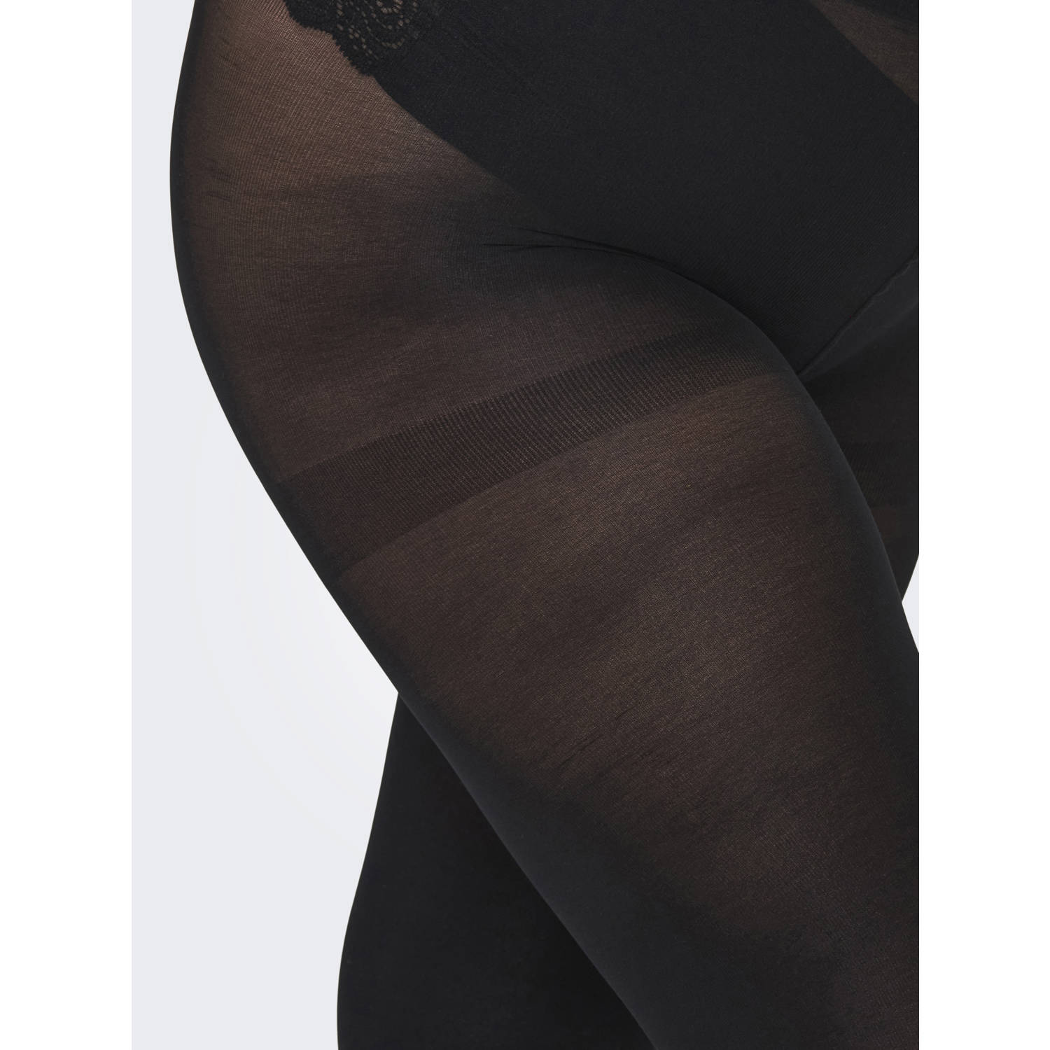 ONLY CARMAKOMA panty CARSAGA 40 denier set van 2 zwart