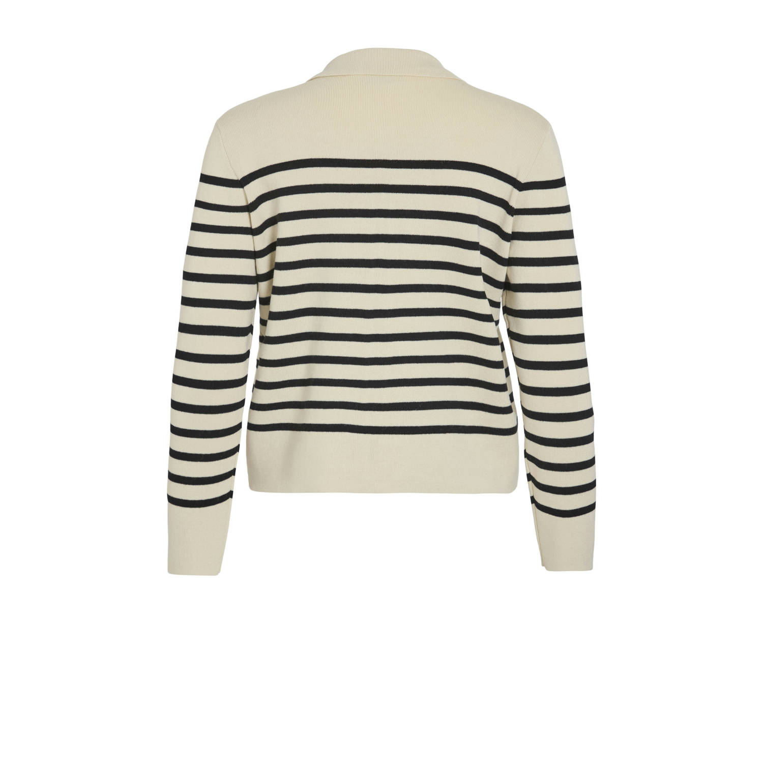 VILA gebreid vest ecru