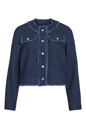 denim spijkerjas dark blue denim