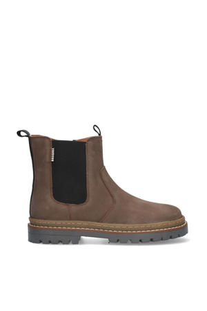 Hugo Hike leren chelsea boots bruin