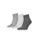 Puma sneakersokken - grijs (set van 3)