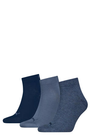 sneakersokken - set van 6 blauw