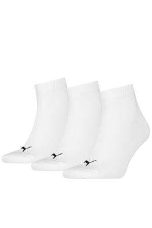 sneakersokken - wit (set van 3)