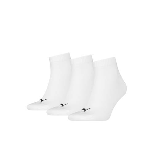 Puma sneakersokken - set van 3 wit afbeelding