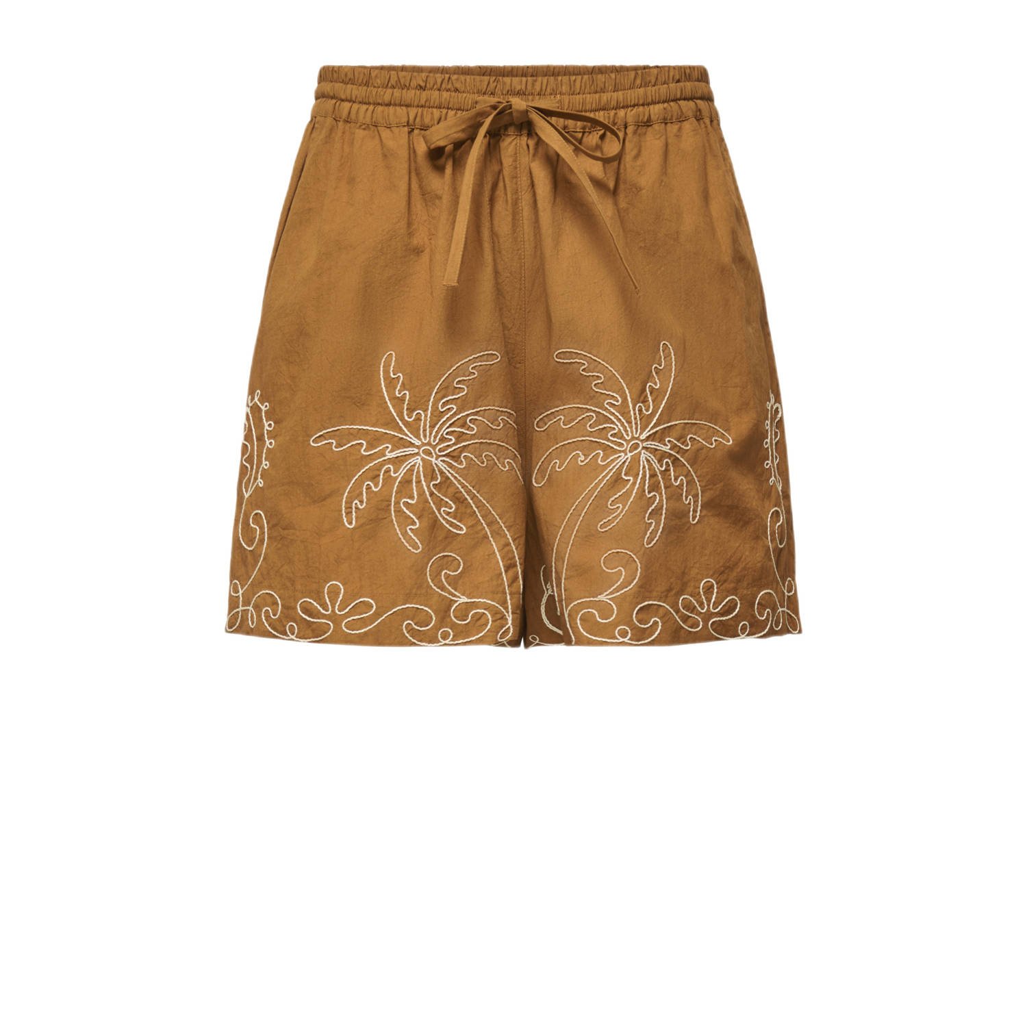 JDY straight high waist casual short bruin