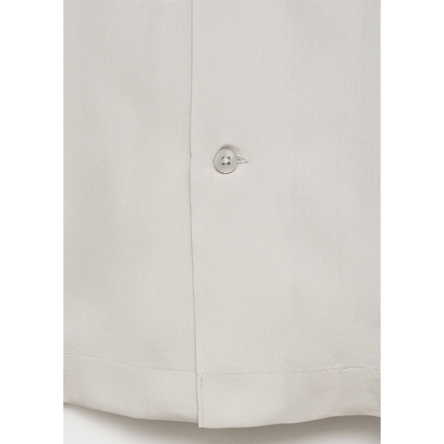Mango Man casual overhemd ecru
