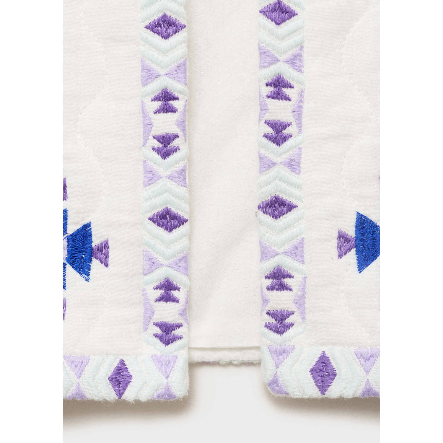 MANGO TEEN gilet wit