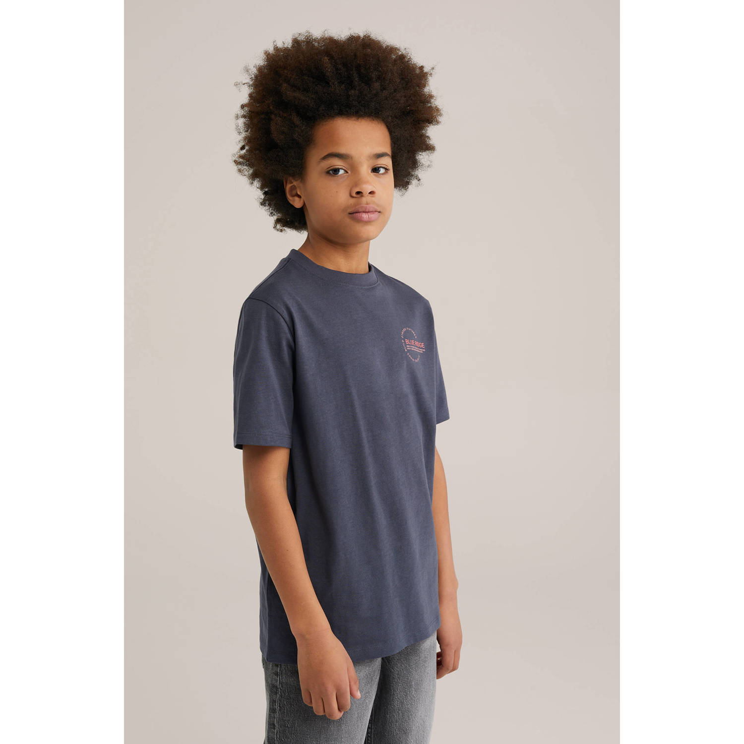 WE Fashion T-shirt antraciet