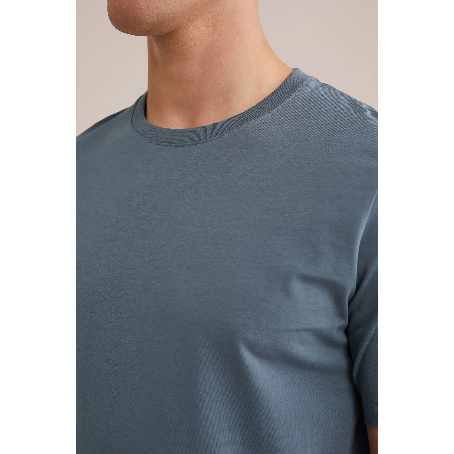 WE Fashion T-shirt grijsblauw