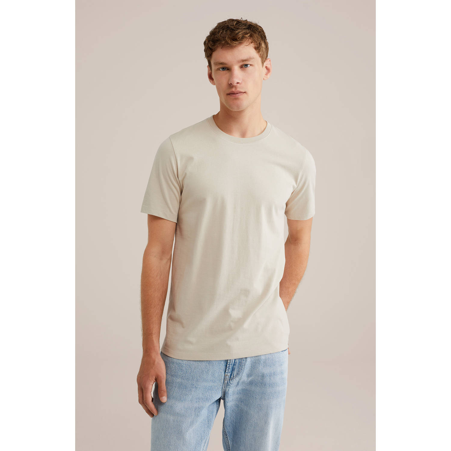 WE Fashion T-shirt beige