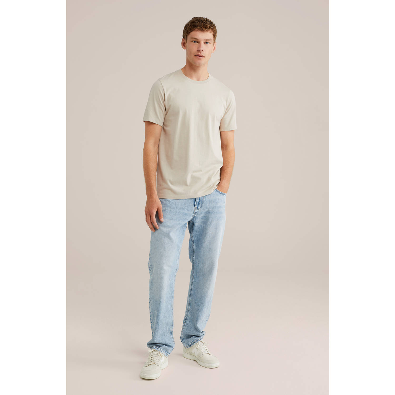 WE Fashion T-shirt beige