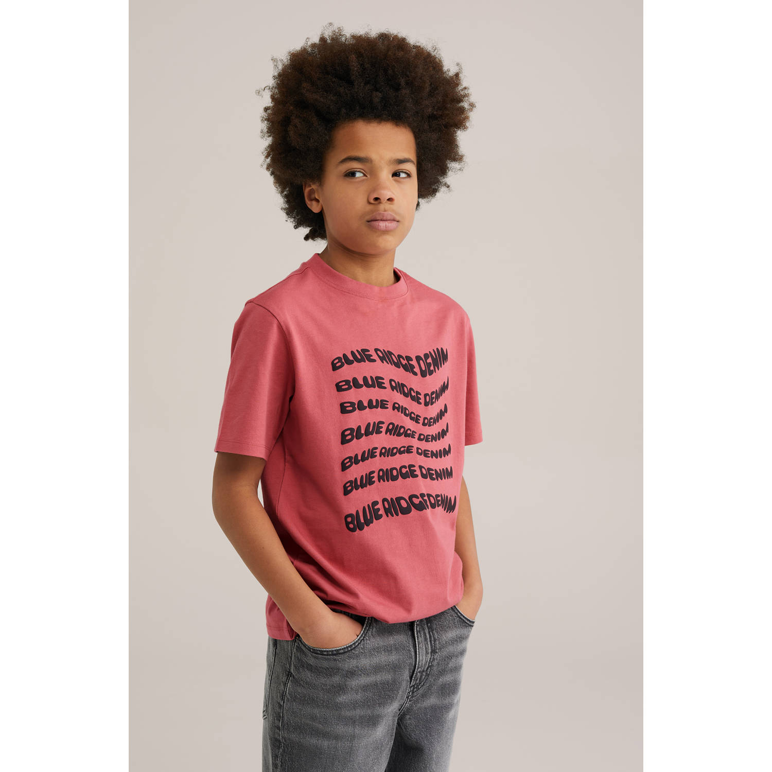 WE Fashion T-shirt rood