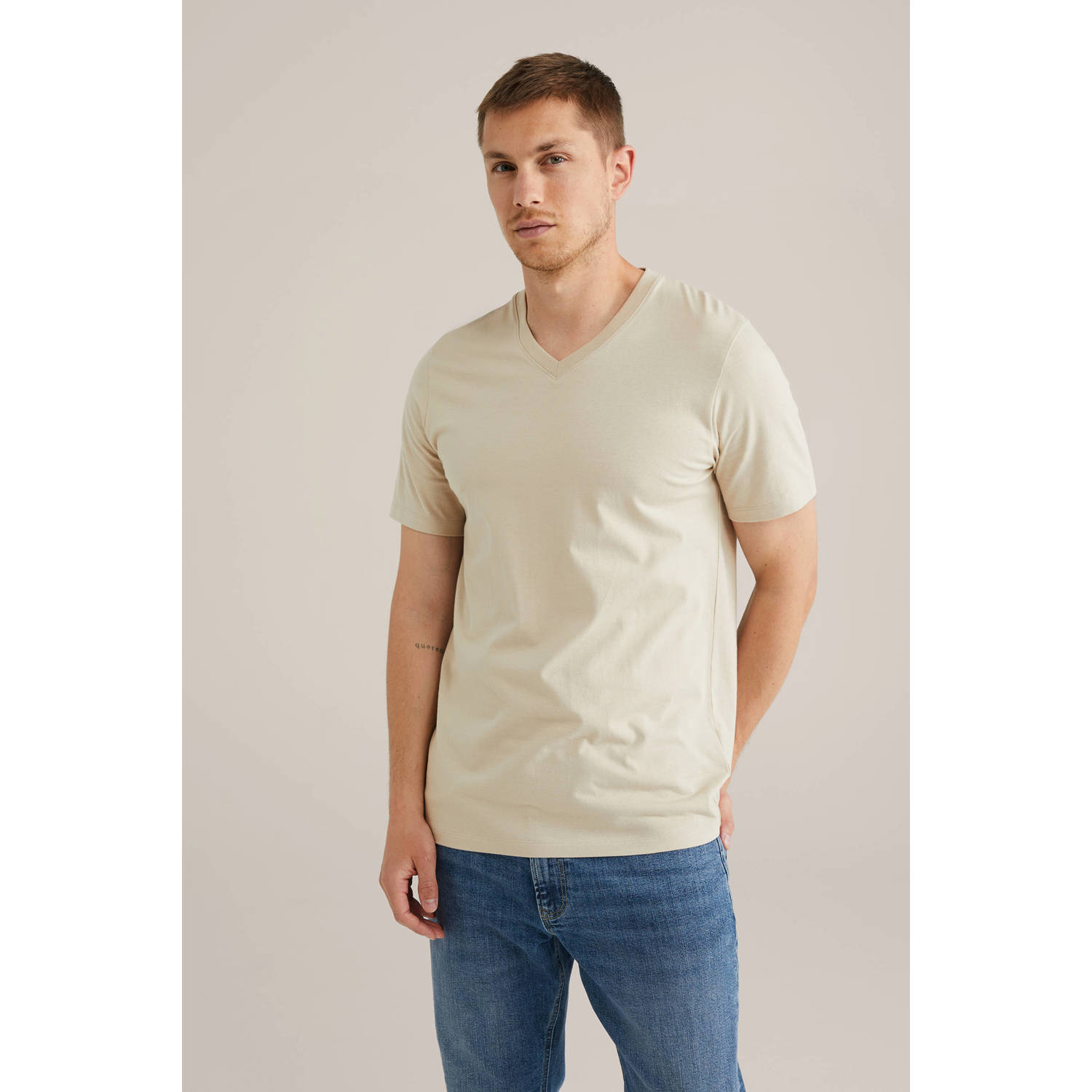 WE Fashion T-shirt beige