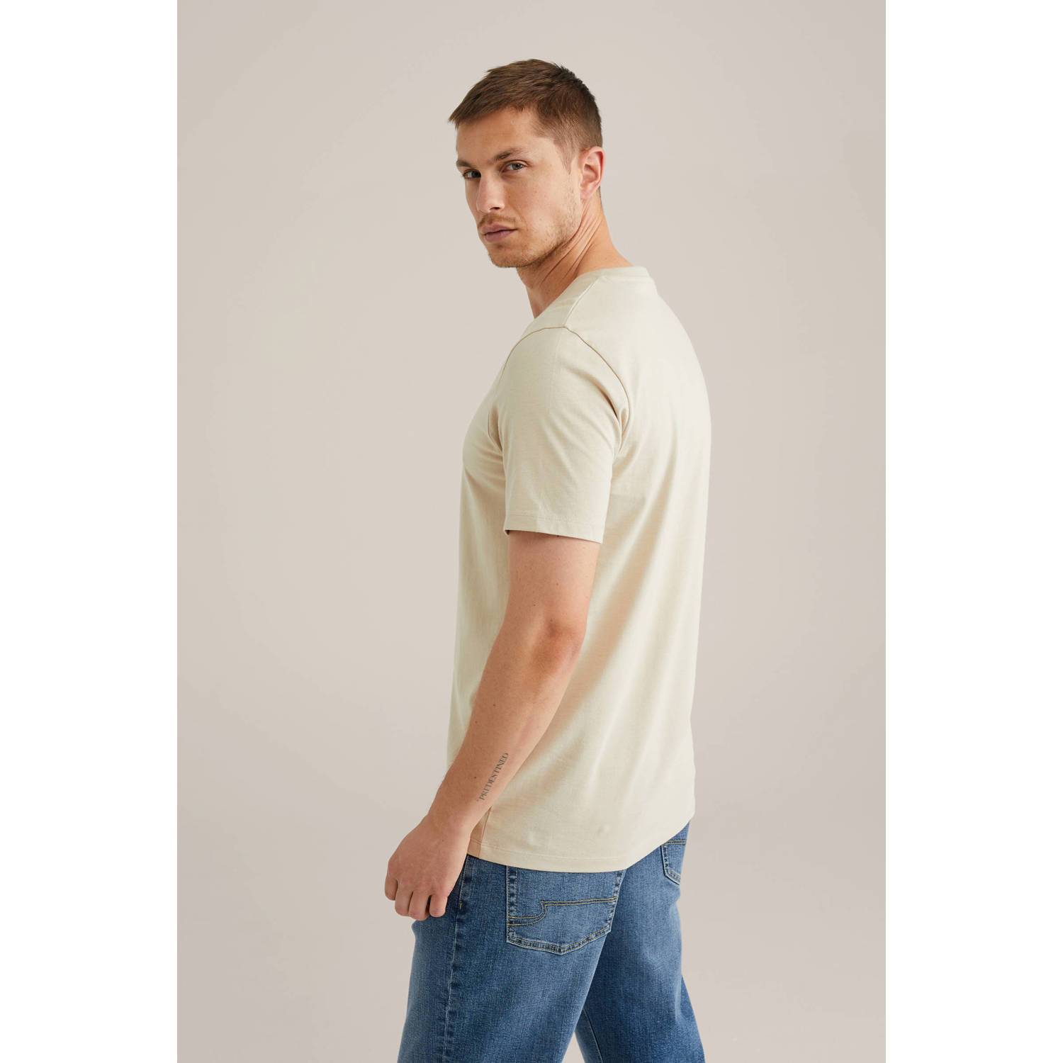 WE Fashion T-shirt beige