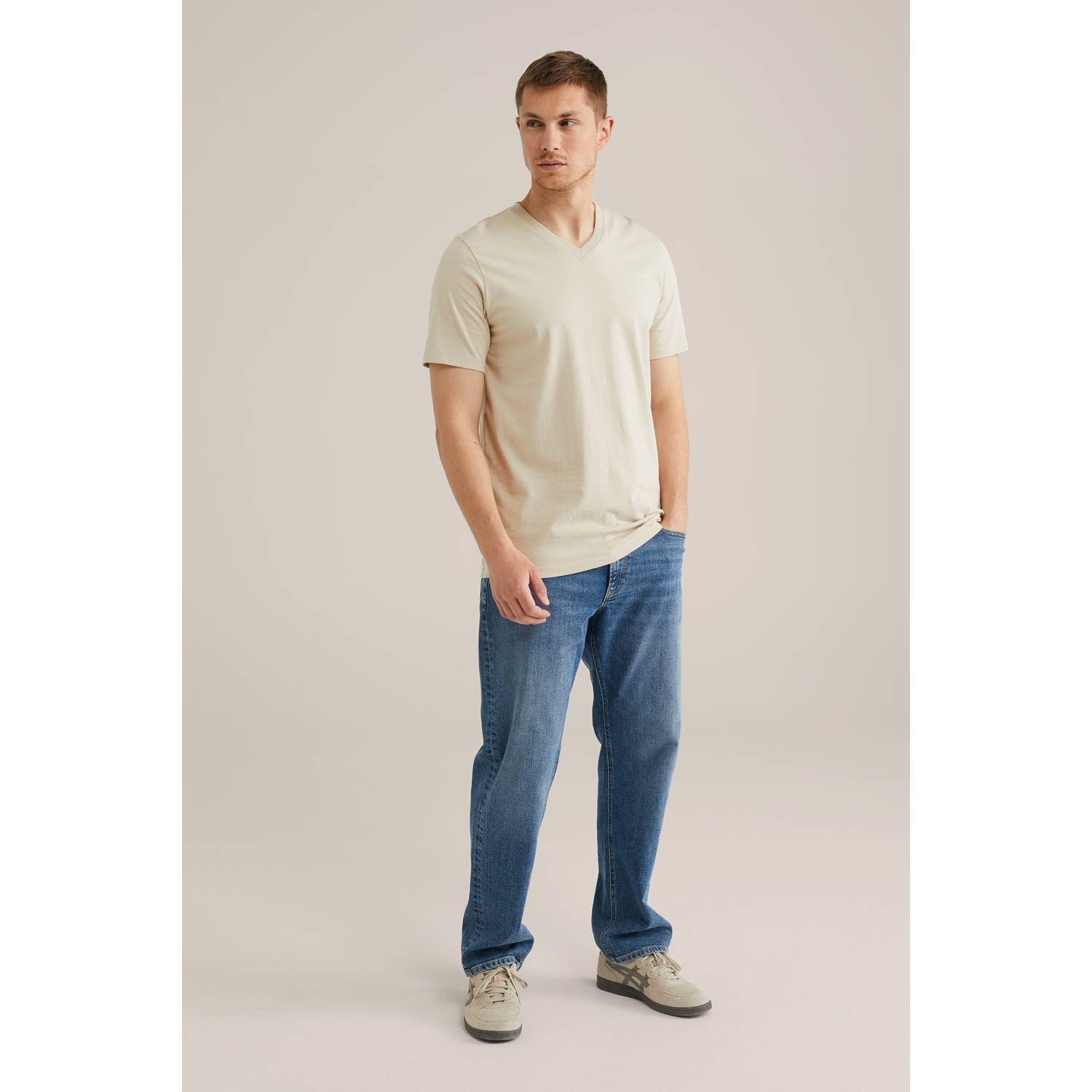 WE Fashion T-shirt beige