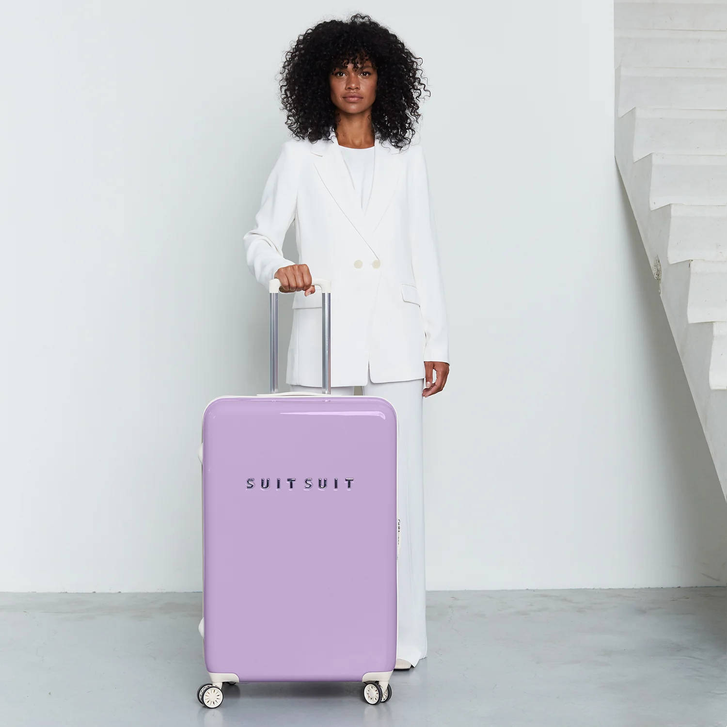 Suitsuit trolley set Fabulous Fifties set van 2 Royal Lavender