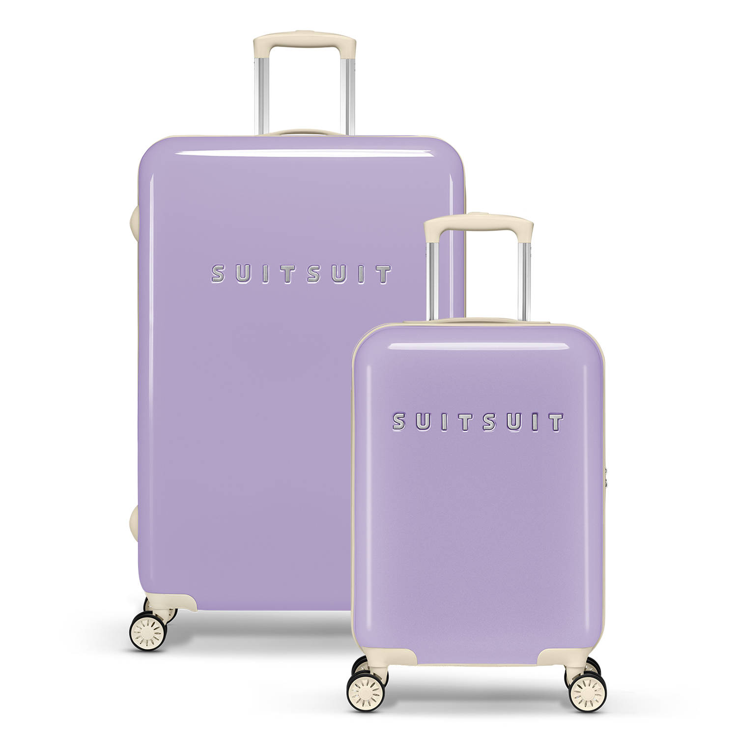 Suitsuit trolley set Fabulous Fifties set van 2 Royal Lavender