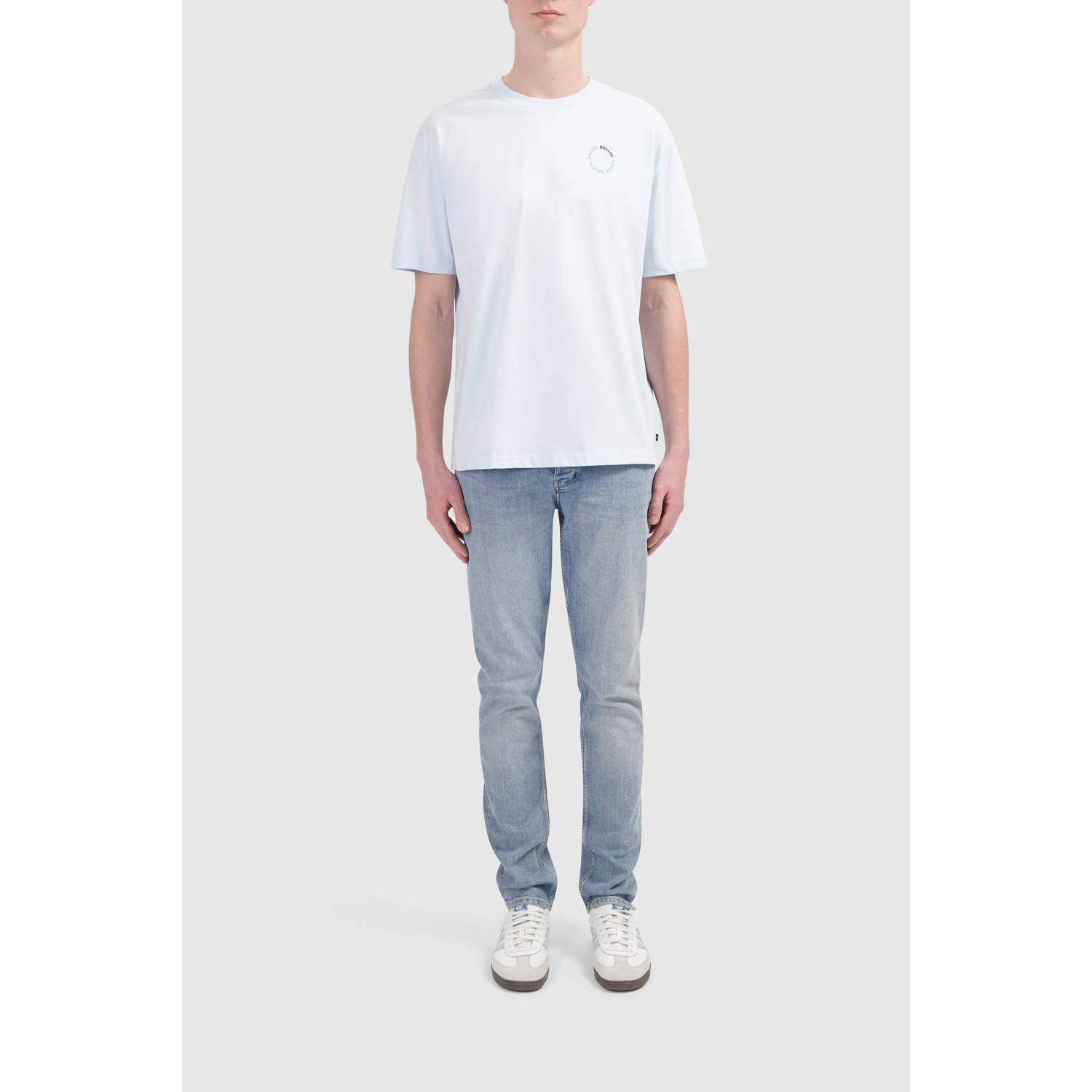 Ballin T-shirt lichtblauw