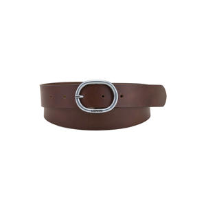 leren riem donkerbruin