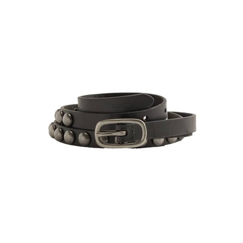 Levi's leren riem Glam Stud zwart afbeelding
