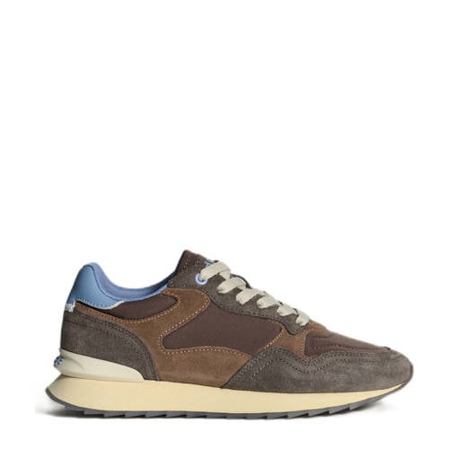 HOFF City suède sneakers bruin/blauw afbeelding