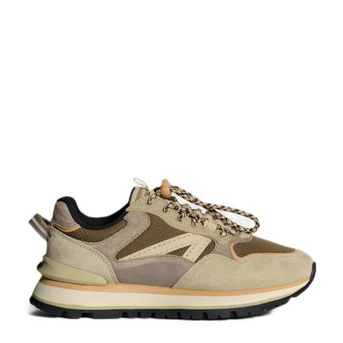 HOFF City off road suède sneakers beige/bruin afbeelding