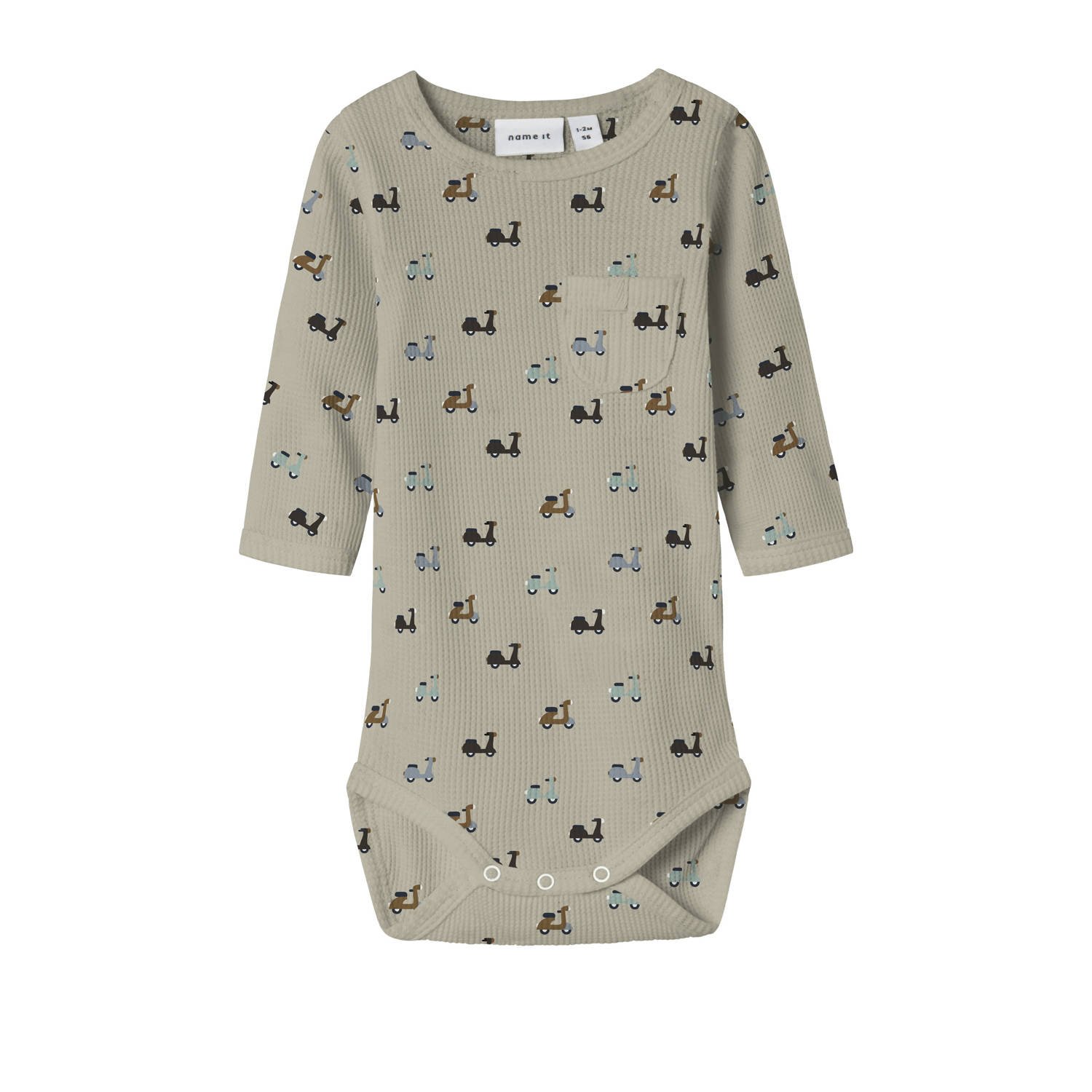 NAME IT BABY romper NBMNOOTER beige