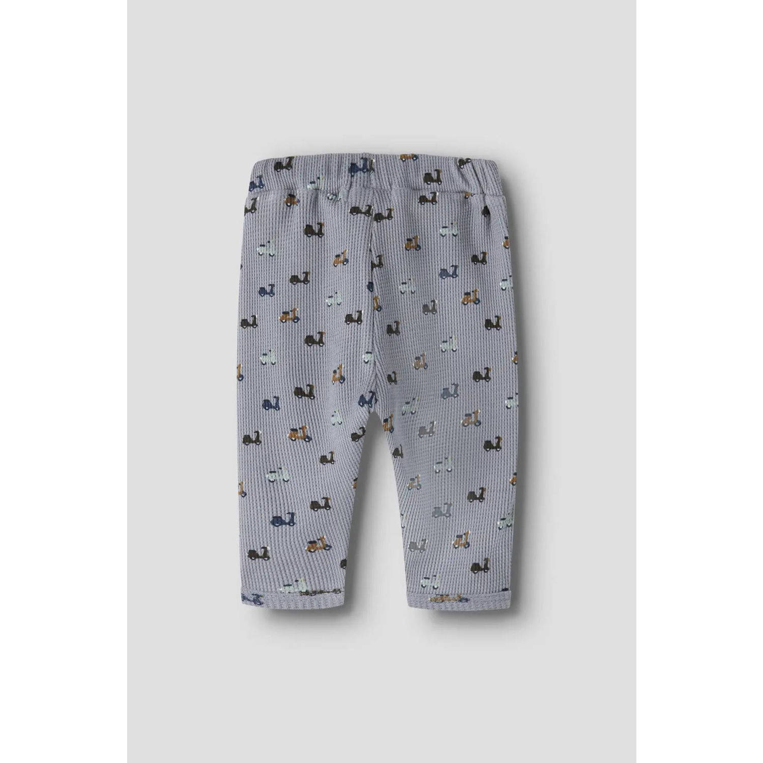 NAME IT BABY casual broek grijsblauw