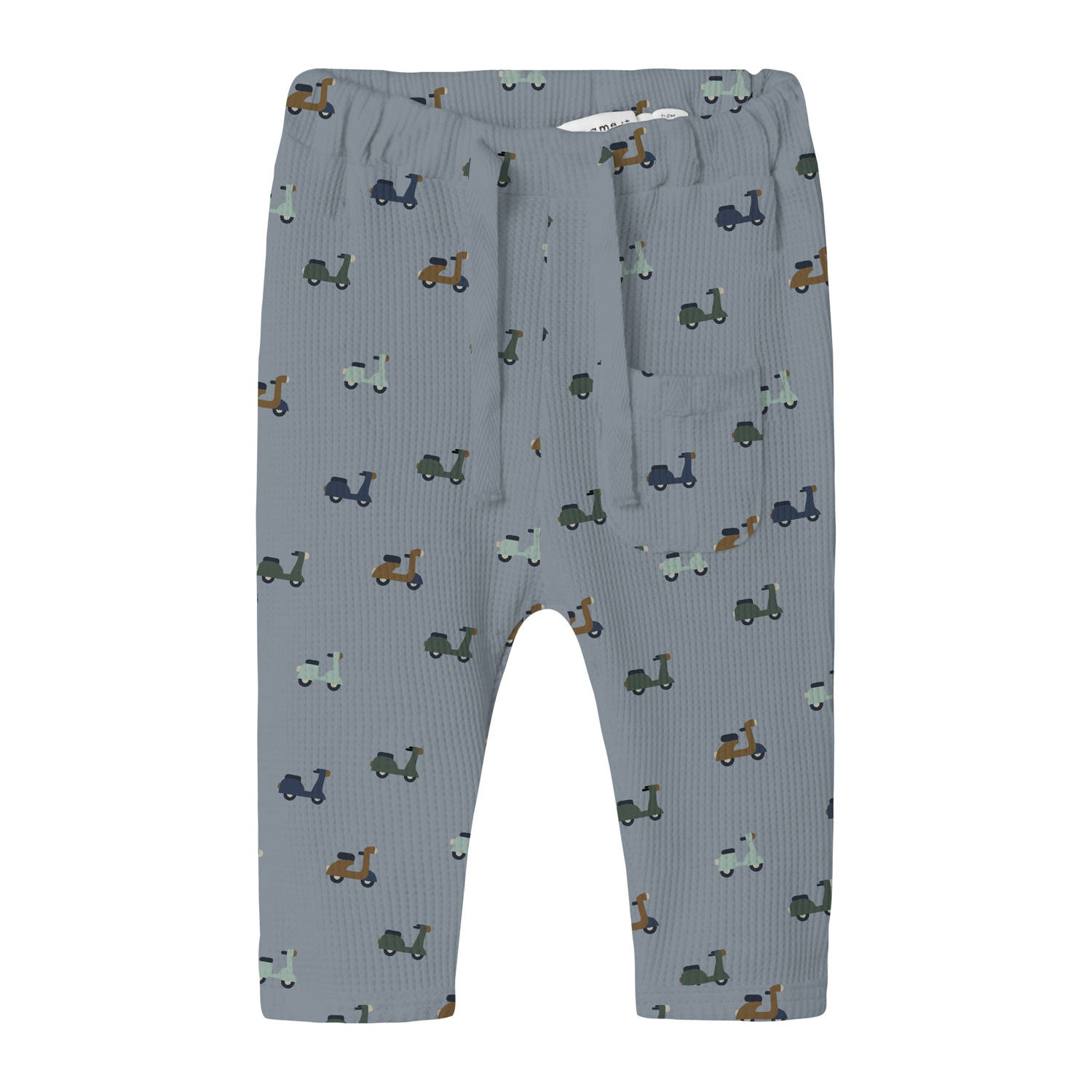 NAME IT BABY casual broek grijsblauw